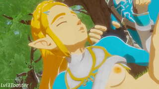Zelda Link zu Saugen an Ficken